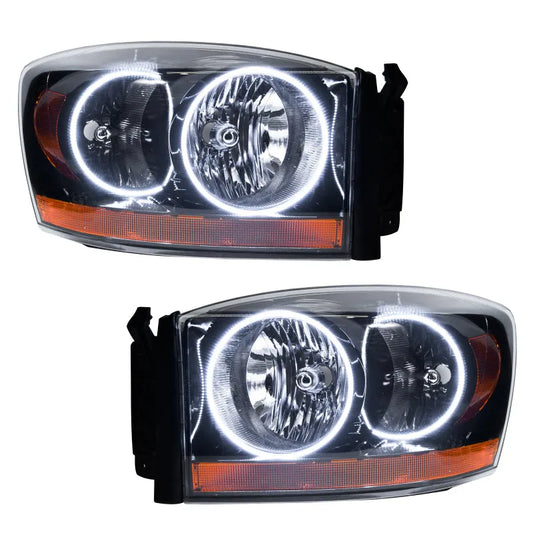 Oracle 02-09 Dodge Ram SMD HL - Black - White | 1500/2500/3500 (7033-001)