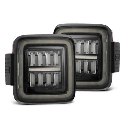 AlphaRex JL NOVA Prismatic LED Taillights | Jeep Wrangler 18-26 (602010)