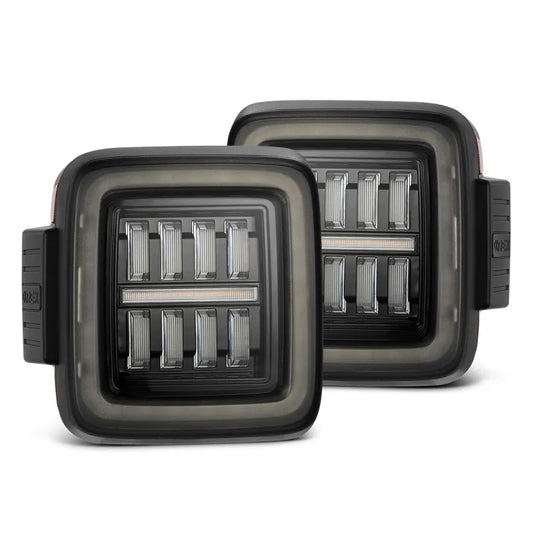 AlphaRex JL NOVA Prismatic LED Taillights | Jeep Wrangler 18-26 (602010)