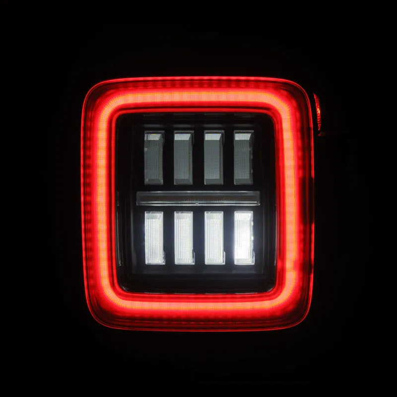 AlphaRex JL NOVA Prismatic LED Taillights | Jeep Wrangler 18-26 (602010)