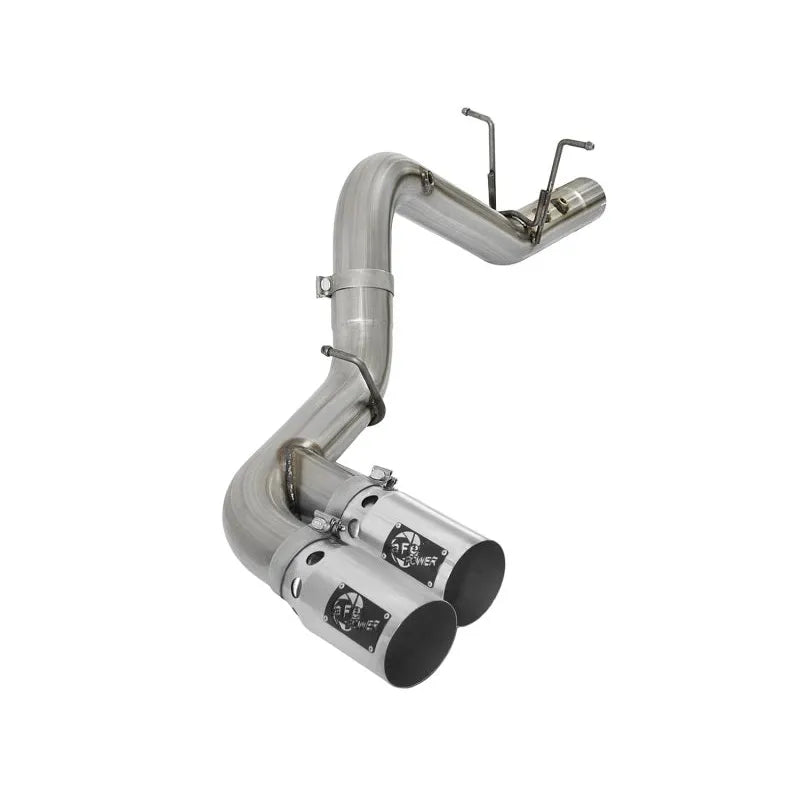 aFe Victory Series 4in SS DPF-Back Exhaust GM 15-19 Duramax L5P (49-44089-P)