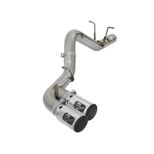 aFe Victory Series 4in SS DPF-Back Exhaust GM 15-19 Duramax L5P (49-44089-P)