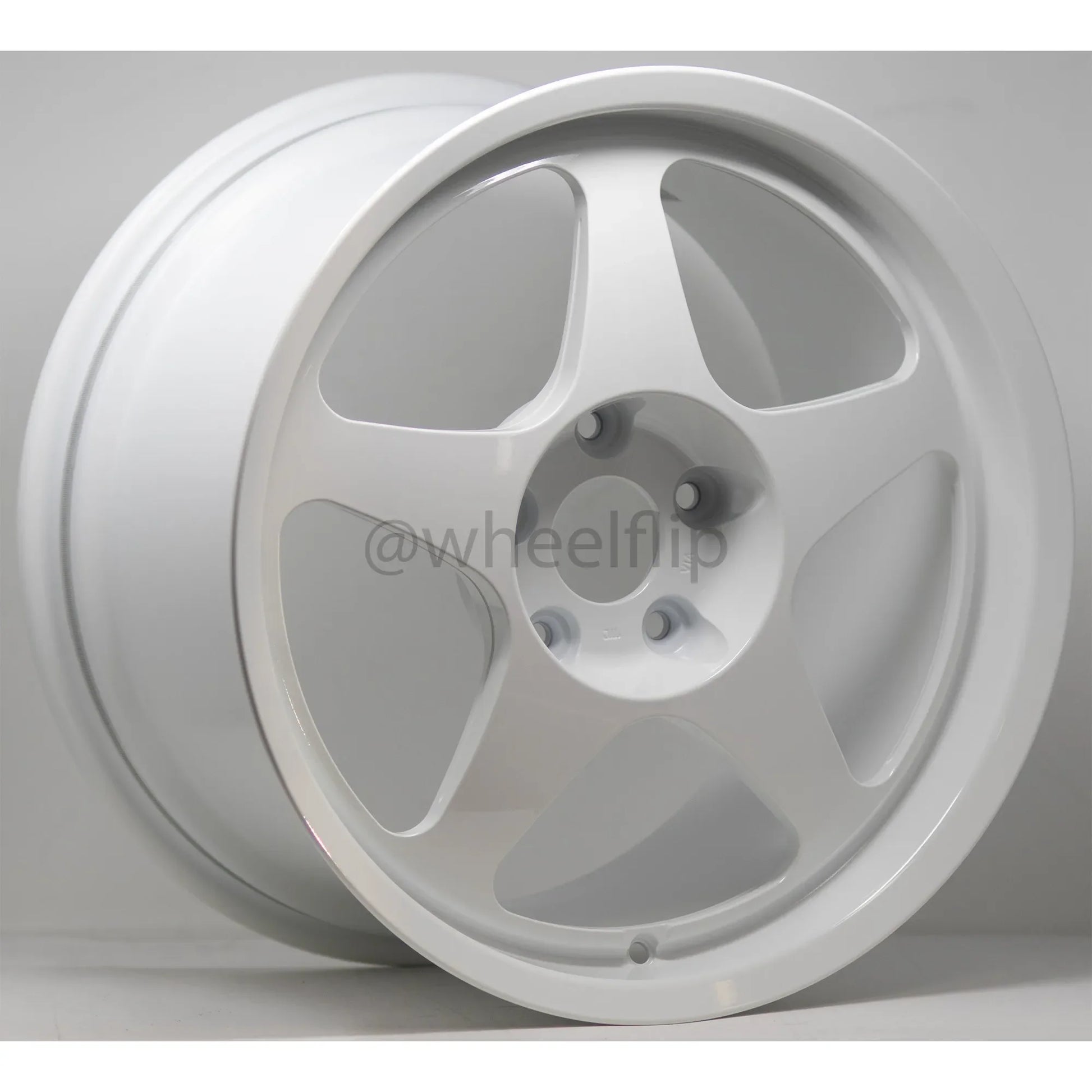 Desmond Regamaster EVO II Tarmac 17x9.5 +46 5x114.3 Gloss White (SET)