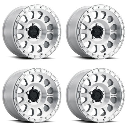(set of 4) Method MR315 Machined | 17x8.5" +0mm | 5x5in Wheel