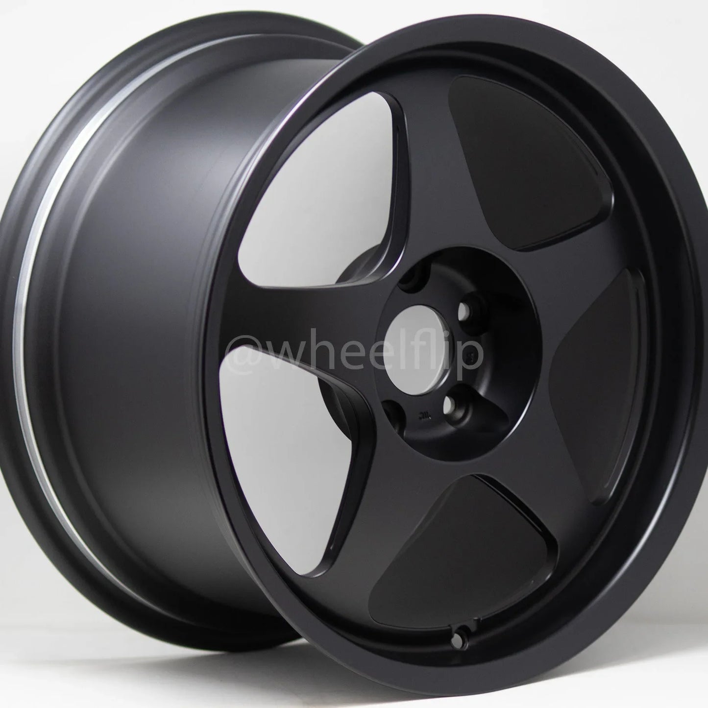 Desmond Regamaster EVO II Tarmac 17x9.5 +46 5x114.3 Satin Black (SET)