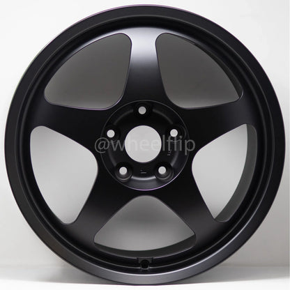 Desmond Regamaster EVO II Tarmac 17x9.5 +46 5x114.3 Satin Black (SET)