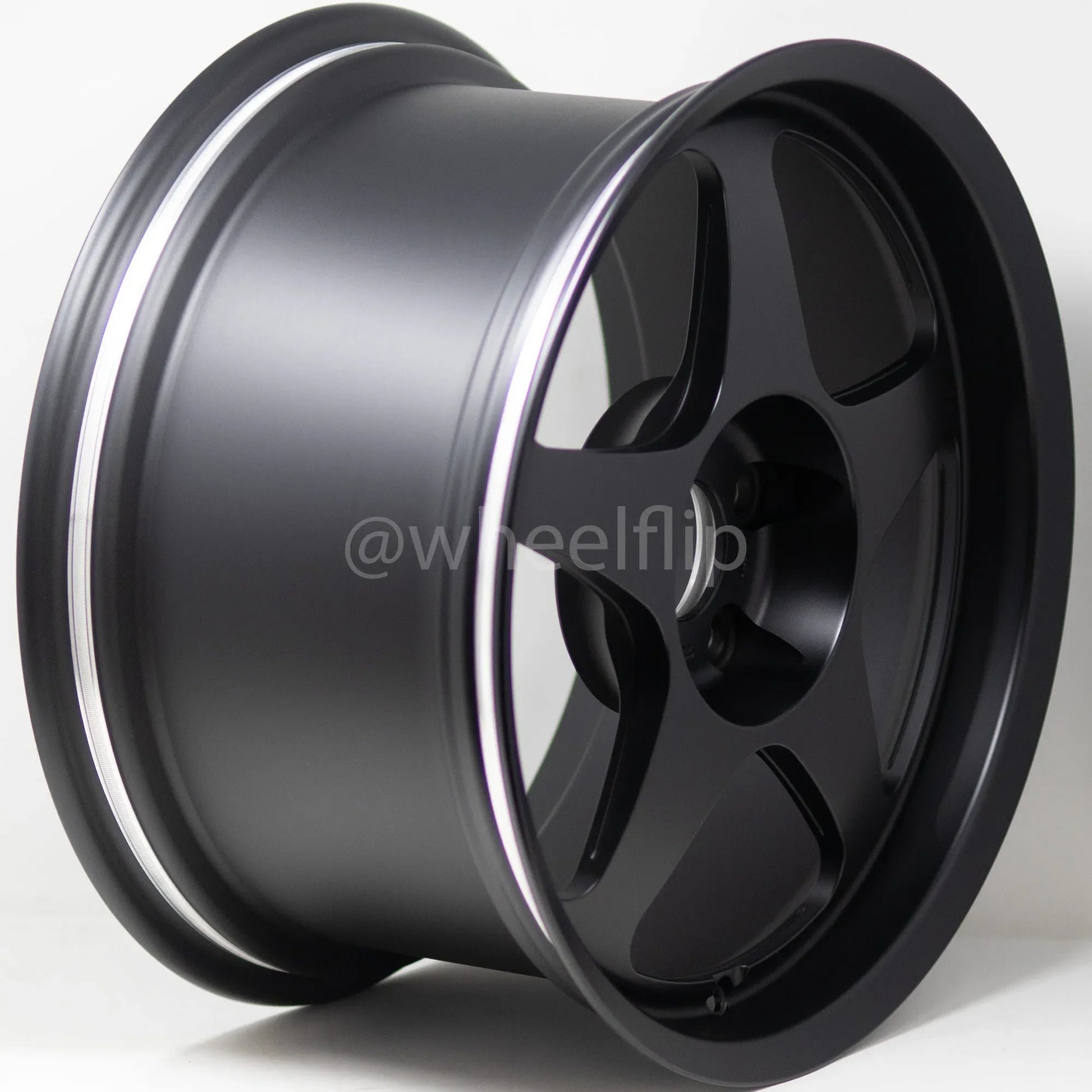 Desmond Regamaster EVO II Tarmac 17x9.5 +46 5x114.3 Satin Black (SET)