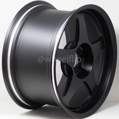 Desmond Regamaster EVO II Tarmac 17x9.5 +46 5x114.3 Satin Black (SET)