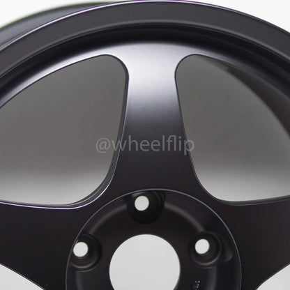 Desmond Regamaster EVO II Tarmac 17x9.5 +46 5x114.3 Satin Black (SET)