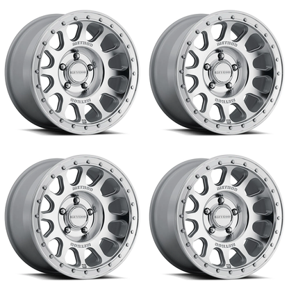 (set of 4) Method MR709-HD Machined | 20x9" +12mm | 5x5in Wheel