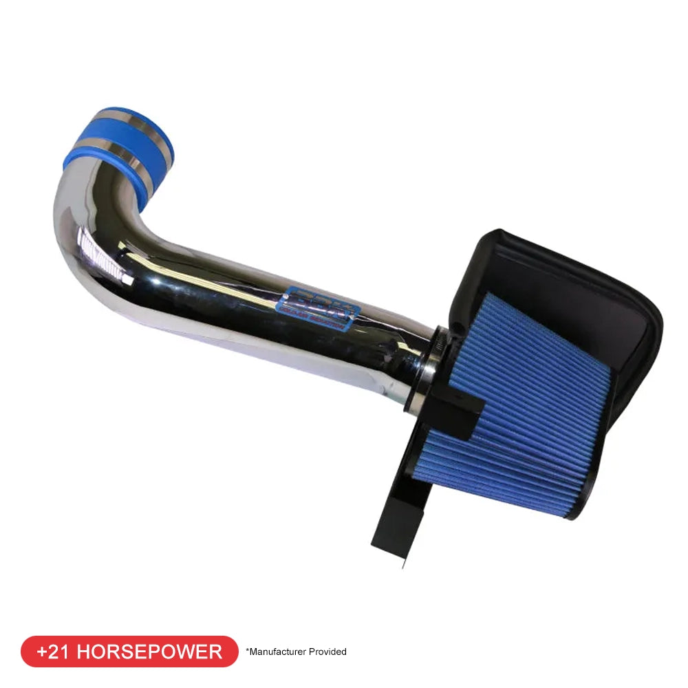 BBK 05-20 Dodge Challenger/Charger 5.7/6.1L Cold Air Intake Kit - Chrome Finish | Dodge Challenger/Charger (05-20) (1738)