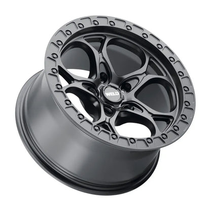 Weld Ledge Satin Black | 17x9.0" -12mm | 5x127mm Wheel