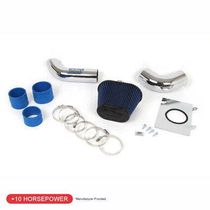 BBK 86-93 Mustang 5.0 Cold Air Intake Kit - Fenderwell Style - Chrome Finish