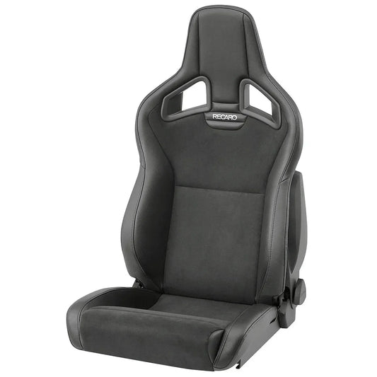 Recaro Cross Sportster CS Seats Black Vinyl / Suede Left/Right (PAIR)