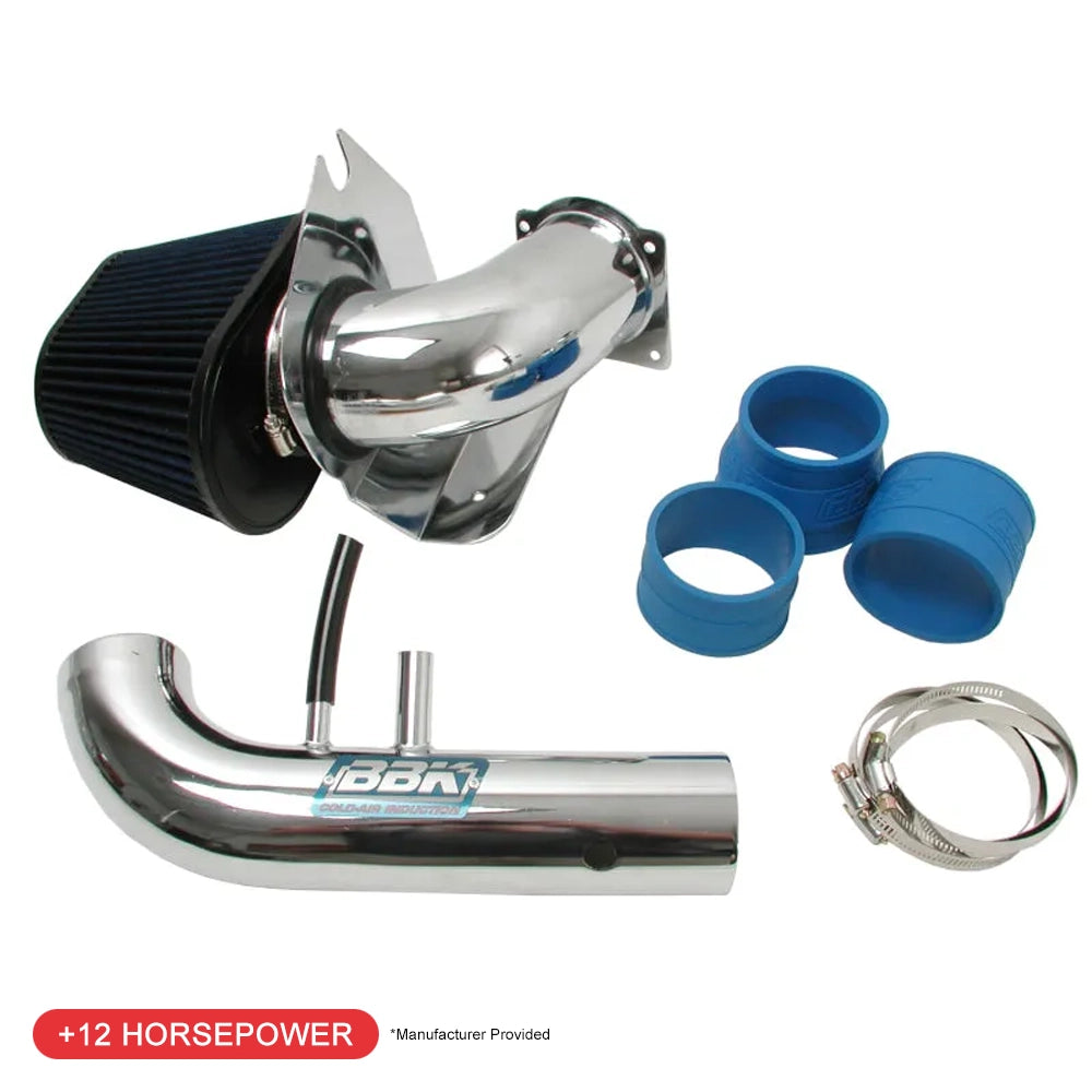 BBK 96-04 Mustang 4.6 GT Cold Air Intake Kit | Ford Mustang (96-04) Chrome Finish (1718)