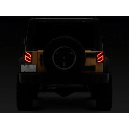 Raxiom 07-18 Jeep JK Axial Trident LED Tail Lights | Wrangler (J173718)