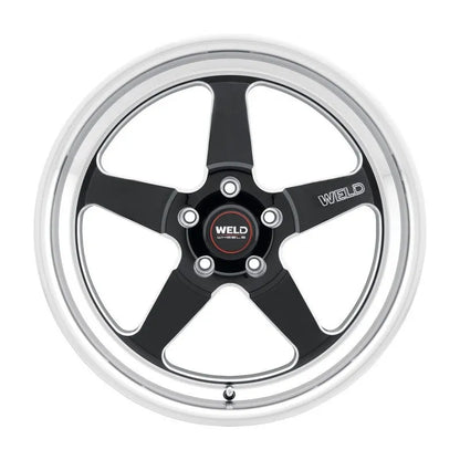 Weld Ventura Drag Gloss Black Milled | 20x10.5" +38mm | 5x127mm Wheel