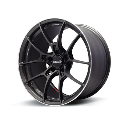 Volk Racing G025 19x9.5 +44 5x120 Matte Gunblack / Rim Edge DC (SET)
