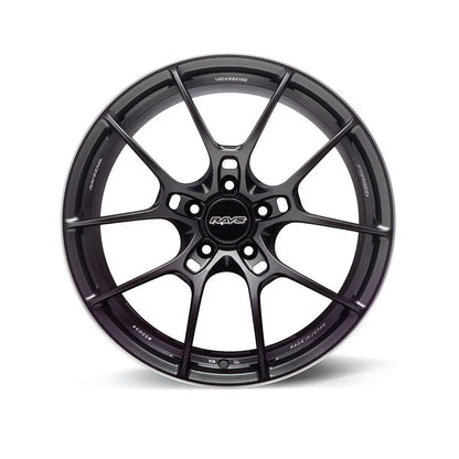 Volk Racing G025 19x9.5 +44 5x120 Matte Gunblack / Rim Edge DC (SET)