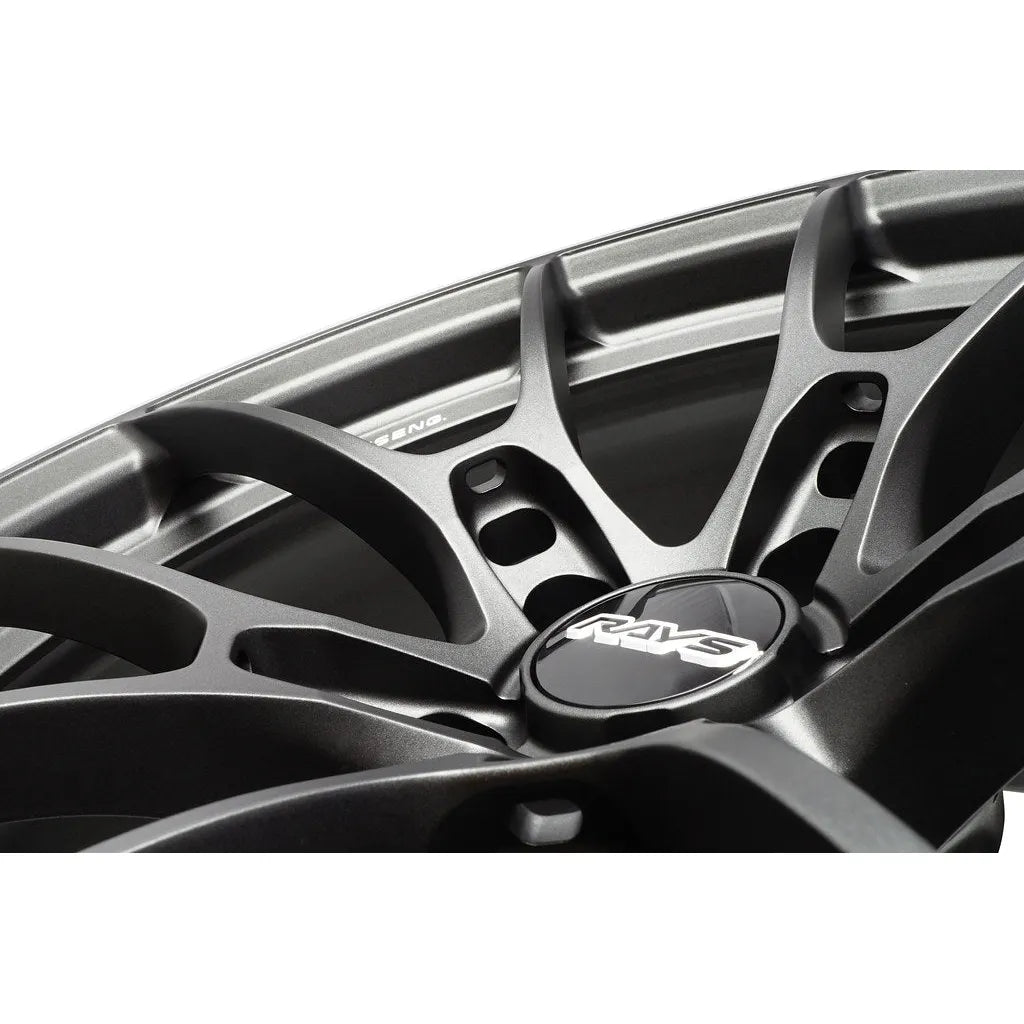 Volk Racing G025 19x9.5 +44 5x120 Matte Gunblack / Rim Edge DC (SET)