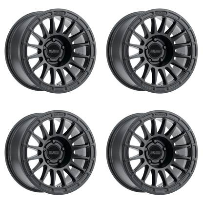 (set of 4) Method MR314 Matte Black | 17x8.5" +0mm | 5x5in Wheel