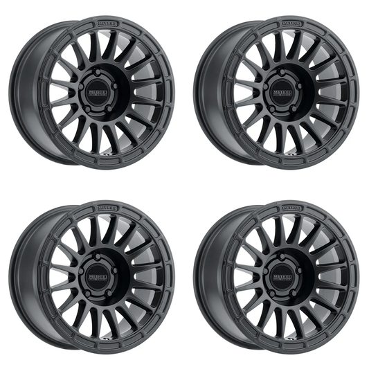 (set of 4) Method MR314 Matte Black | 17x8.5" +0mm | 5x5in Wheel