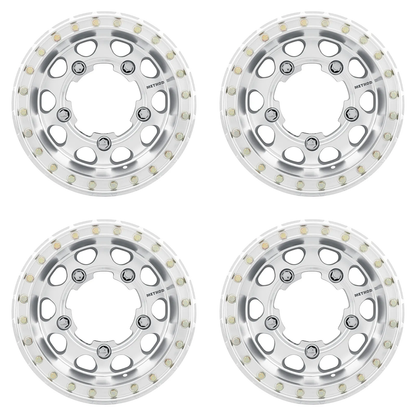 (set of 4) Method MR103 Buggy Beadlock Machined - Raw | 15x7" -45mm | 5x205mm Wheel