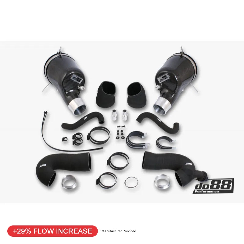 do88 Porsche 911 Carrera (992) Induction System 80mm Outlet w/Turbo Inlet Hoses