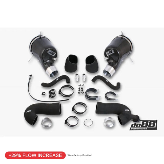 do88 Porsche 911 Carrera (992) Induction System 80mm Outlet w/Turbo Inlet Hoses