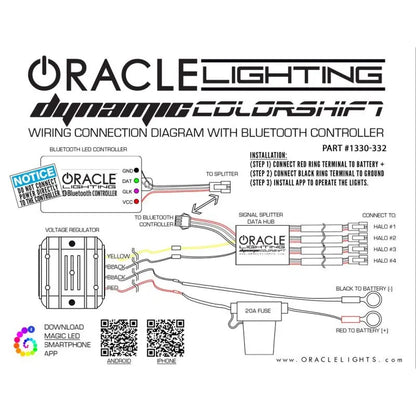 Oracle Chevy C7 Corvette 14-19 D&R Dynamic DRL w/ Switchback Turn Signals (2624-332)