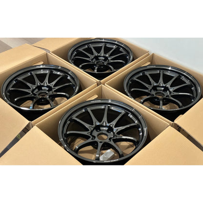 Volk Racing CE28N-Plus 18x9.5 +12 5x114.3 Diamond Dark Gunmetal (SET)
