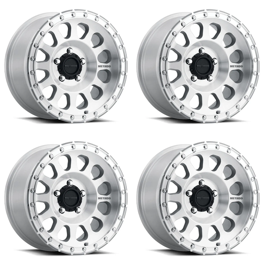 (set of 4) Method MR315 Machined | 17x8.5" +0mm | 5x150mm Wheel