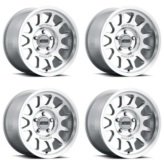 (set of 4) Method MR703 Machined | 17x8.5" +0mm | 5x5in Wheel