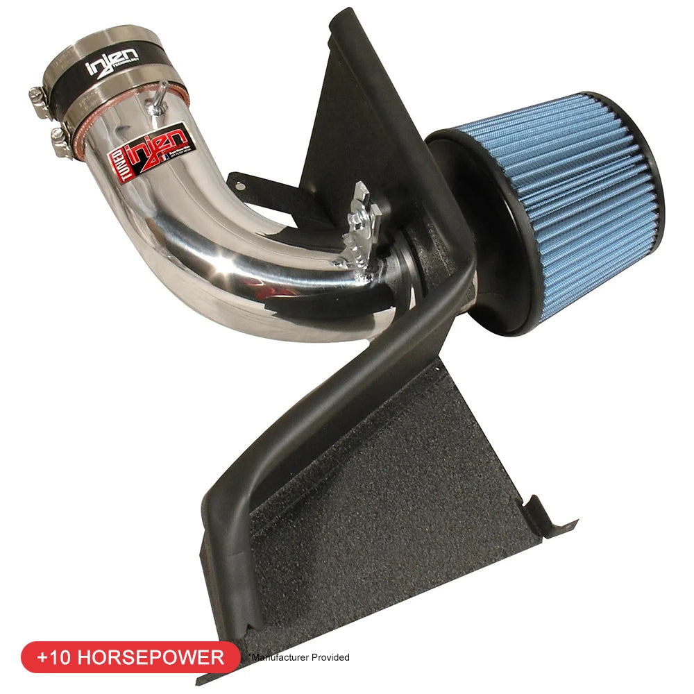 Injen 10-14 VW Golf 2.0L Turbo Diesel Polished Tuned Air Intake w/ MR Tech & Super Filter | Volkswagen Jetta / Eos / Golf / Buick Regal / Beetle (SP3009P)