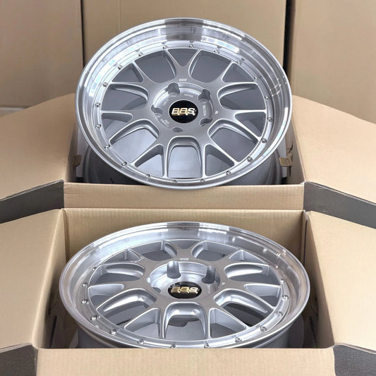 BBS LM-R 19x8.5 +55, 19x11 +63 5x130 Diamond Silver (SET)