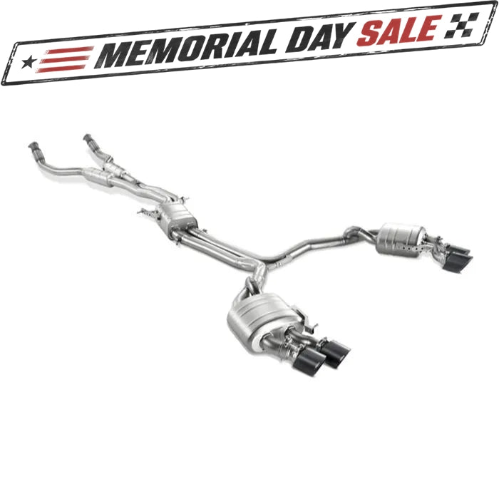 Akrapovic Evolution Cat-Back Titanium Exhaust - C7 Audi | S6 | S7
