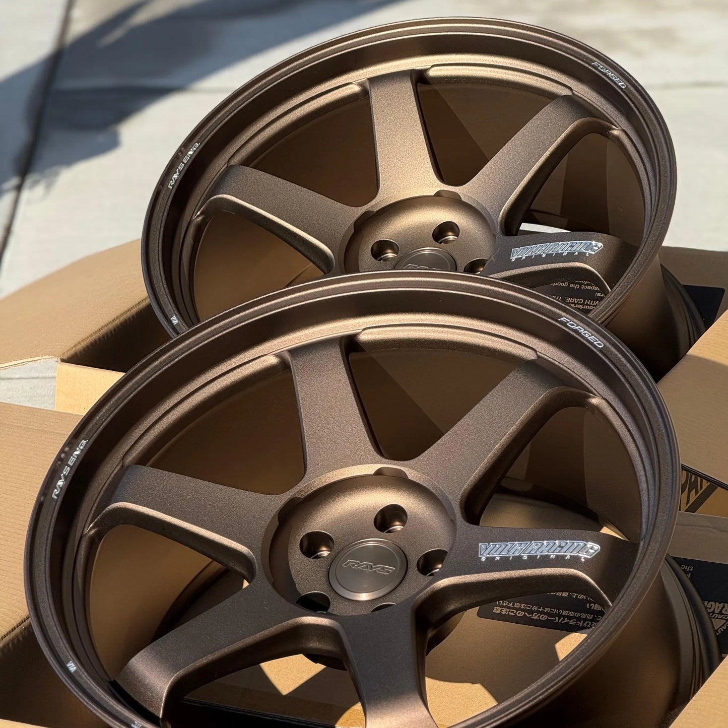 Volk Racing TE37 Ultra M-Spec 20x10 +15, 20x11 +15 5x112 Bronze (SET)