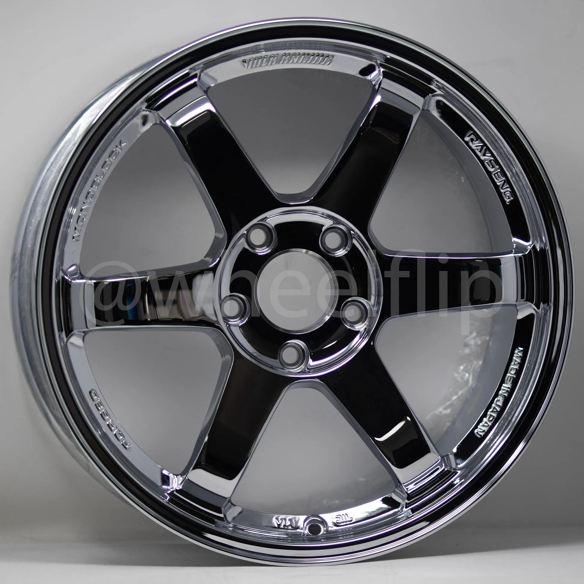 Volk Racing TE37SL 18x9.5 +38 5x120 Chrome Plating (SET)