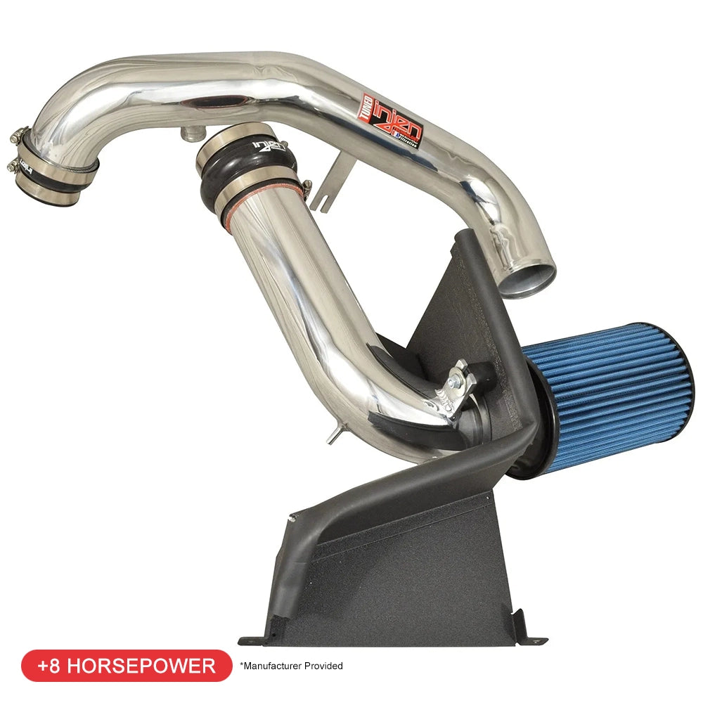 Injen 14-18 VW MKVI (MK6) Jetta GLI 1.8L Turbo TSI Polished Short Ram Intake | Volkswagen Jetta / Passat / Audi A3 (98-19) (SP3077P)