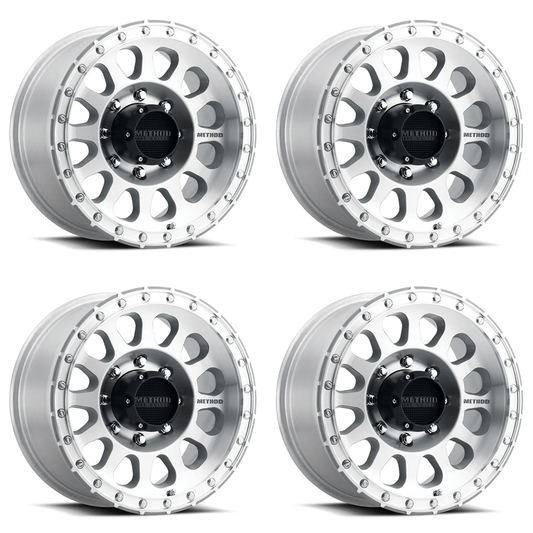 (set of 4) Method MR315 Machined | 17x8.5" +0mm | 8x170mm Wheel