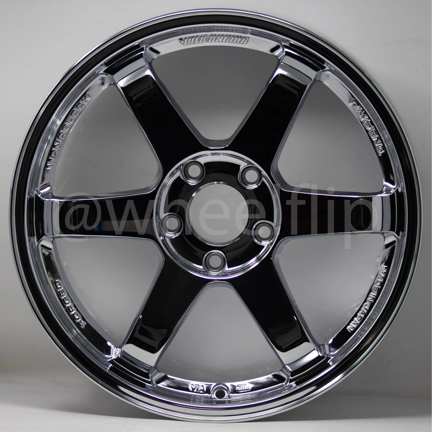 Volk Racing TE37SL 18x9.5 +38 5x120 Chrome Plating (SET)