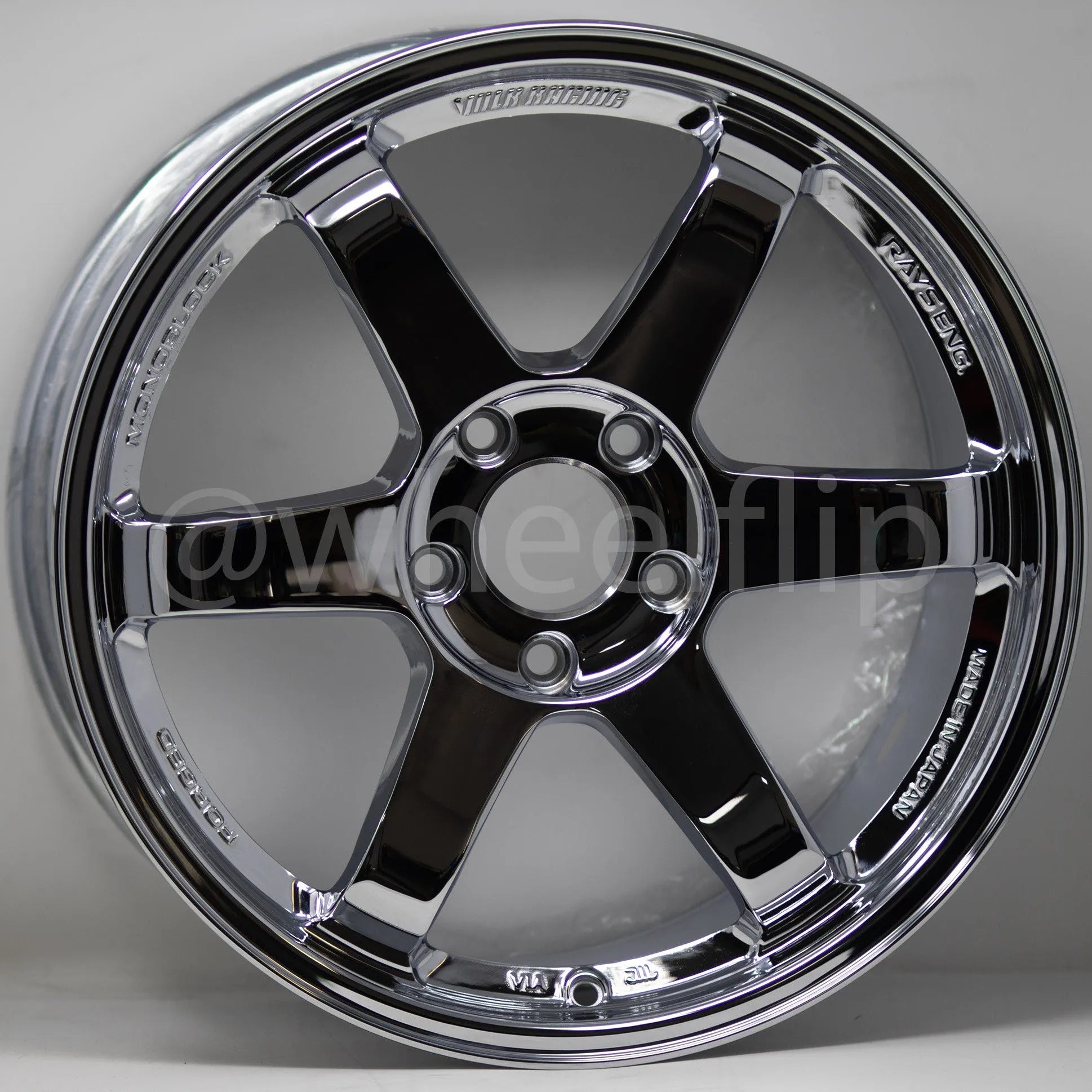 Volk Racing TE37SL 18x9.5 +38 5x120 Chrome Plating (SET)