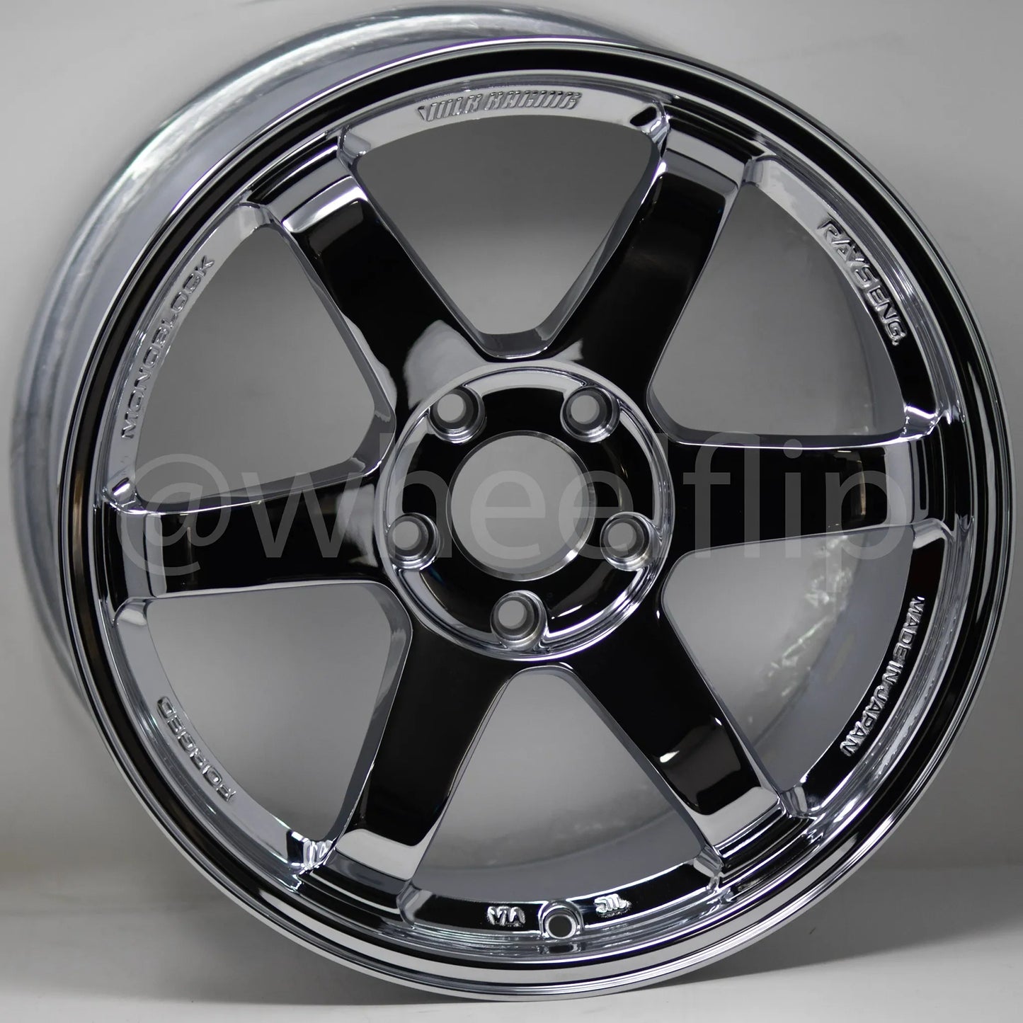 Volk Racing TE37SL 18x9.5 +38 5x120 Chrome Plating (SET)