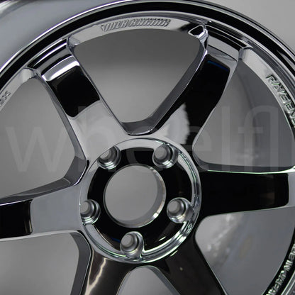 Volk Racing TE37SL 18x9.5 +38 5x120 Chrome Plating (SET)