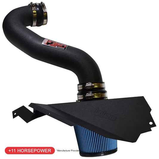 Injen 14-20 Dodge Durango R/T 5.7L V8 Wrinkle Black Power-Flow Air Intake System | Jeep Grand Cherokee WK / Dodge Charger / Durango (PF5022WB)