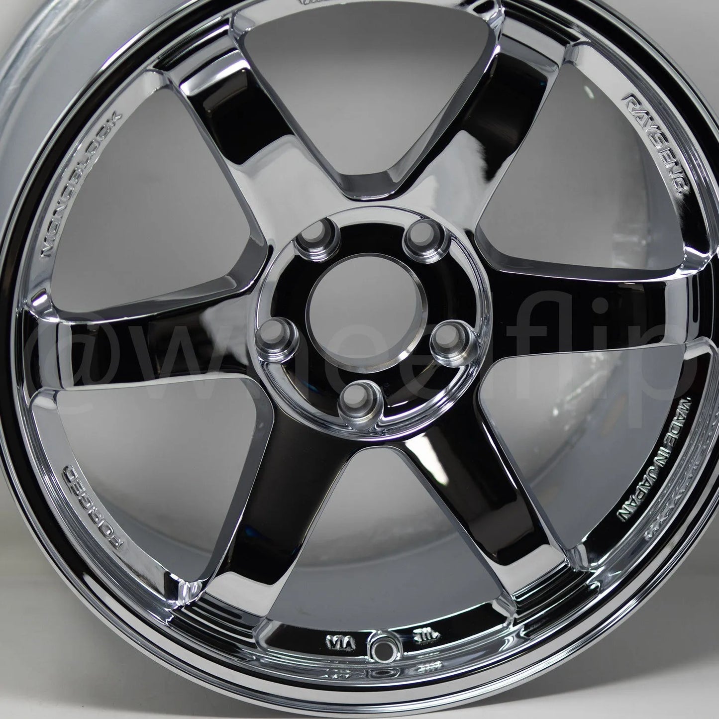 Volk Racing TE37SL 18x9.5 +38 5x120 Chrome Plating (SET)
