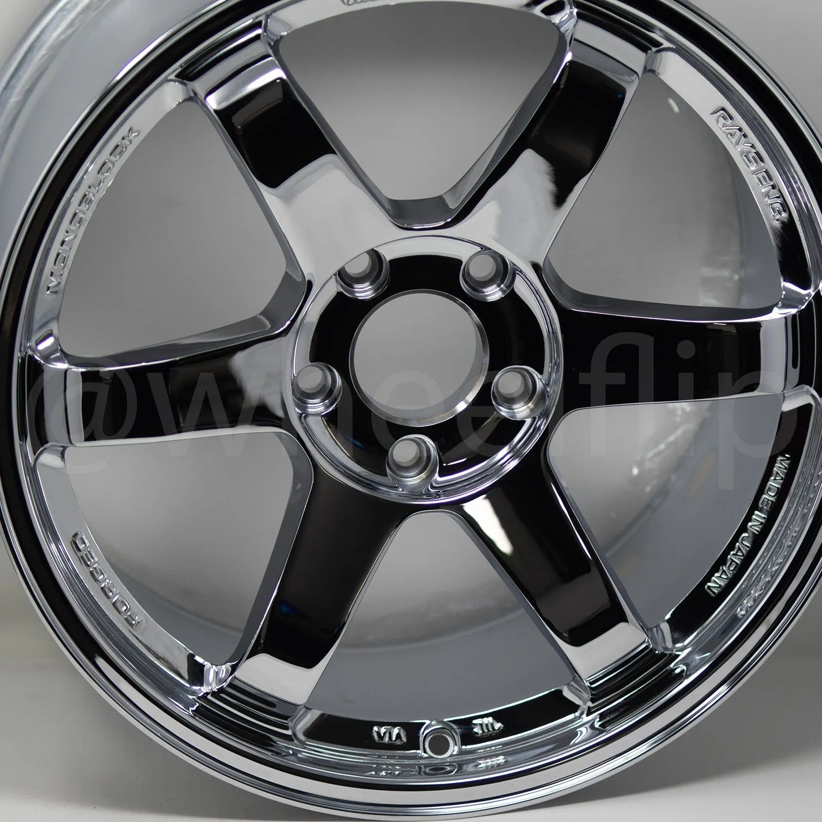 Volk Racing TE37SL 18x9.5 +38 5x120 Chrome Plating (SET)