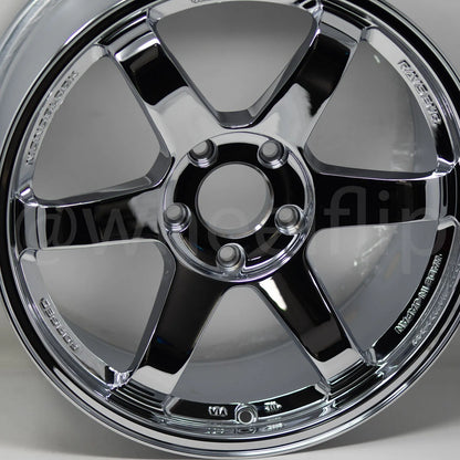 Volk Racing TE37SL 18x9.5 +38 5x120 Chrome Plating (SET)