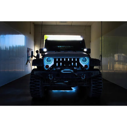 Oracle 7in LED Headlights Black Bezel | Jeep Wrangler 97-18 (5769-333)