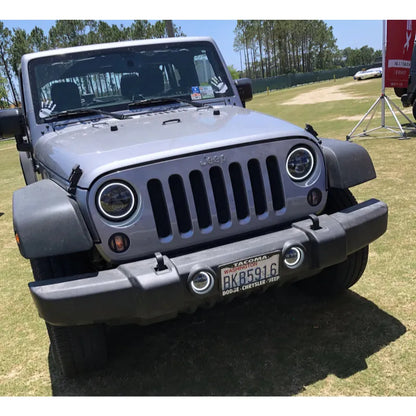 Oracle 7in LED Headlights Black Bezel | Jeep Wrangler 97-18 (5769-333)